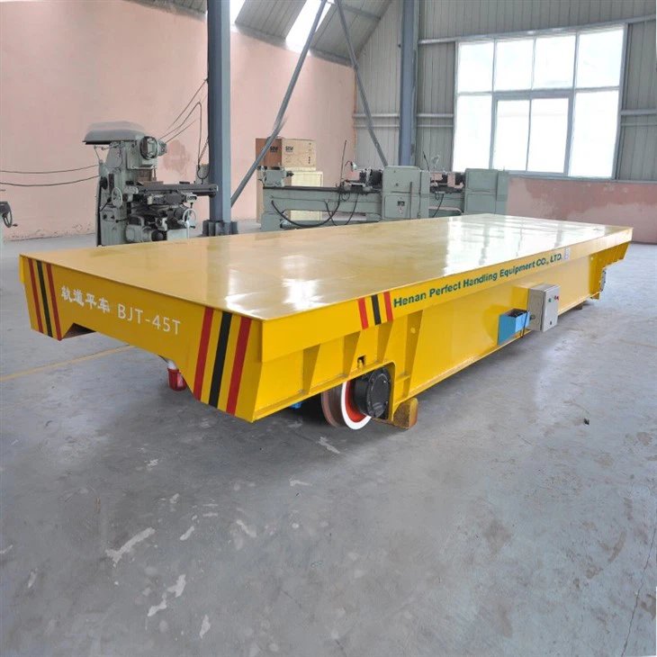 Cable Reel Transfer Cart For Warehouse Handling 75t