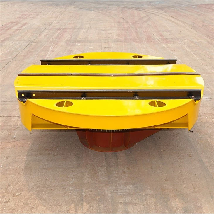 Industrial Turntable Transfer Cart For Mold Plant 40 Tons