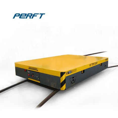 Drehen des Elektroschienen-Transferwagens