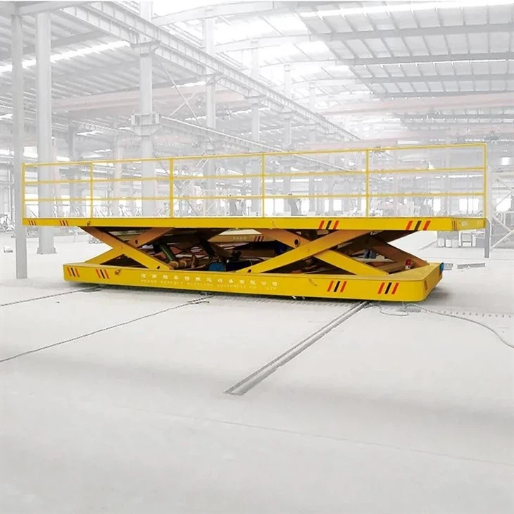 Heavy Load Transfer Car With Lifting Device 50 Tons