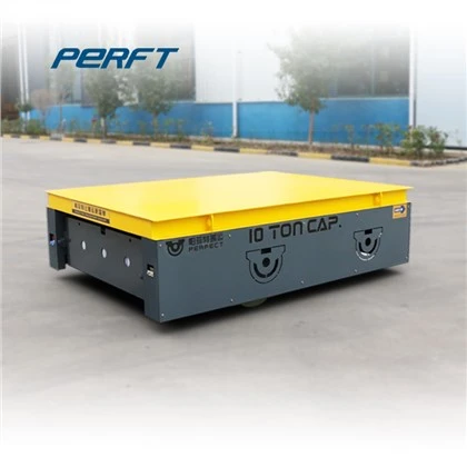 Kundenspezifischer 10-Tonnen-Heavy Duty Trackless Transfer Cart