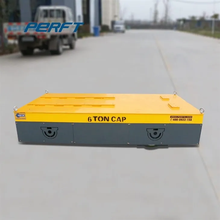 6 TON Unguided Transfer Cart For Factory